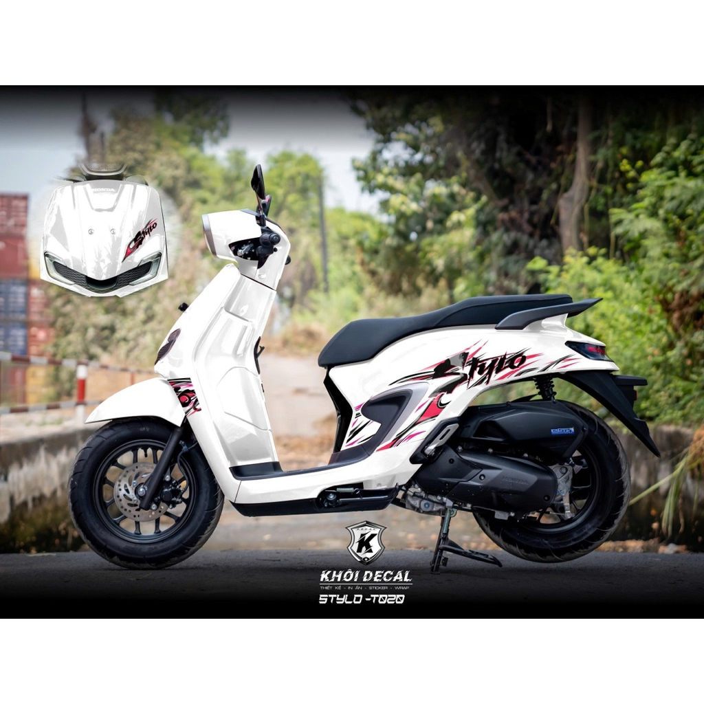 Tem Stylo mới đẹp decal cao cấp