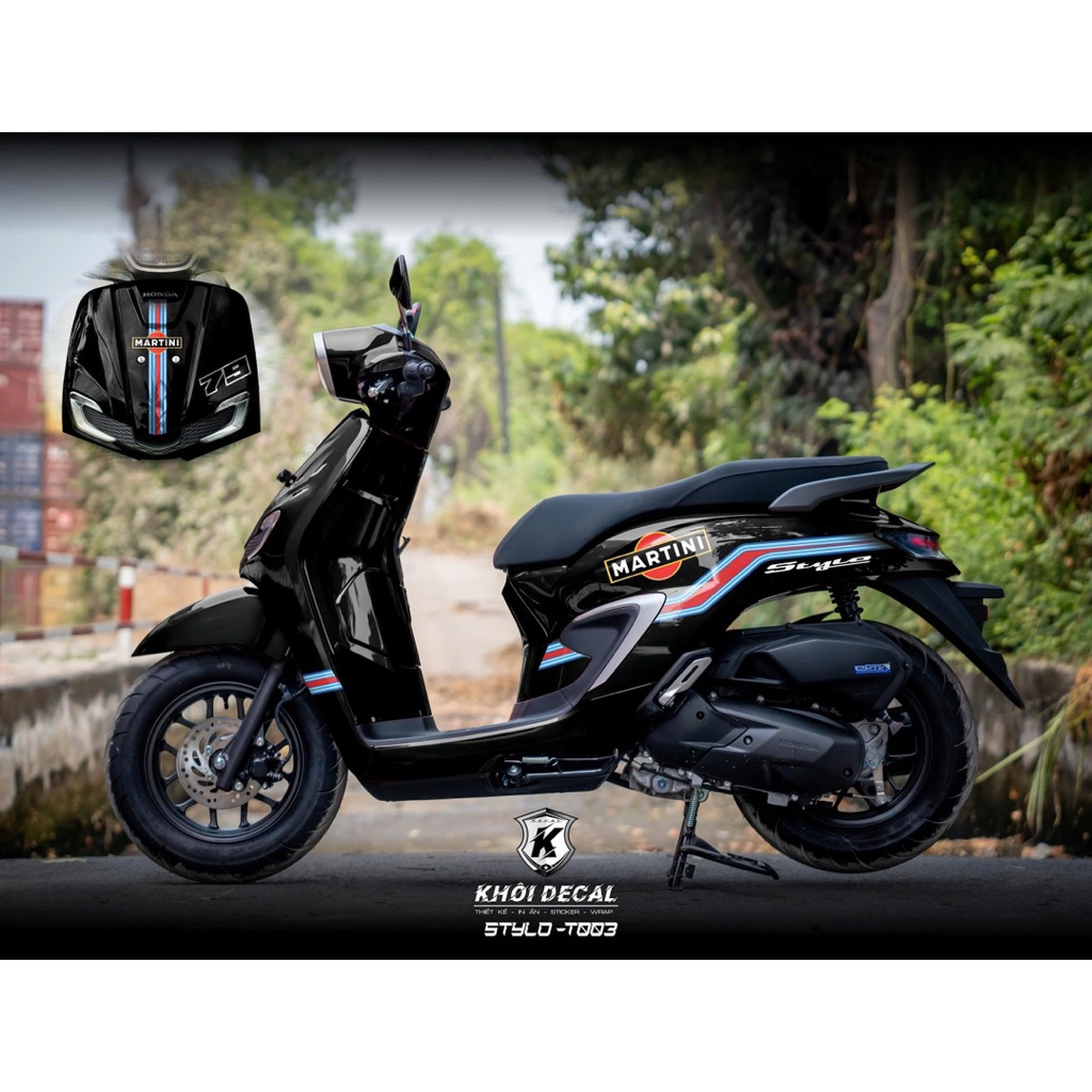 Tem Stylo mới đẹp decal cao cấp