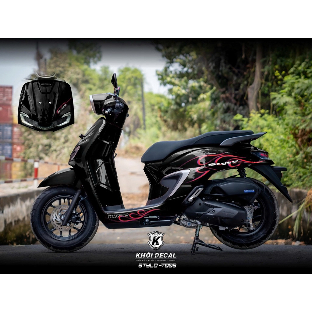 Tem Stylo mới đẹp decal cao cấp