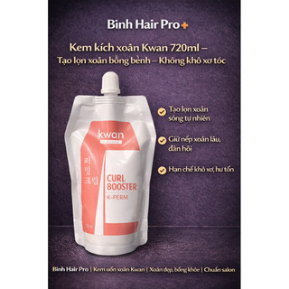 Combo 5 Gói Kích Xoăn Kwan 400ml – Siêu Tiết Kiệm – Tạo Lọn Đẹp, Giữ Nếp Lâu