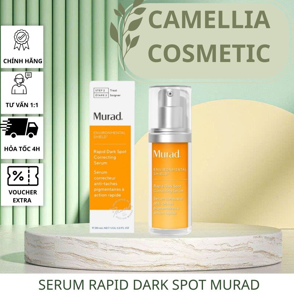 Tinh chất hỗ trợ làm mờ vết nám Murad Rapid Dark Spot Correcting Serum 30ml