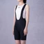 QBS003B - Quần Nữ Đạp Xe UKE Bib Shorts Black - Vải và Đệm Bỉm Ý Siêu Êm, Thoải Mái Đạp 7h Liên Tục