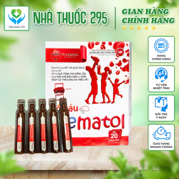 Bổ sung sắt 💥 CHÍNH HÃNG 💥Bổ máu Hematol bổ sung sắt, axit folic cho bà bầu, người thiếu sắt, giảm tình trạng thiếu mau