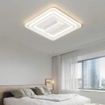[Hàng loại 1] Đèn quạt không cánh ốp trần Klasee hình chữ nhật 105*65cm, xoay 120 độ, đèn 3 màu sắc,điều khiển từ xa — ảnh 2