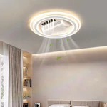 [Hàng loại 1] Đèn quạt không cánh ốp trần Klasee hình chữ nhật 105*65cm, xoay 120 độ, đèn 3 màu sắc,điều khiển từ xa — ảnh 3