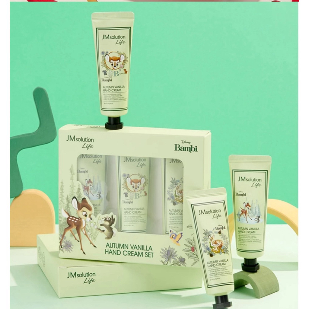 (Hàng công ty) Sét 3 tuýp kem tay Autumn Vanilla JMsolution