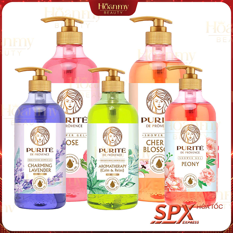 Sữa Tắm Thiên Nhiên Purité Hoa Anh Đào | Hoa Hồng 1.1L