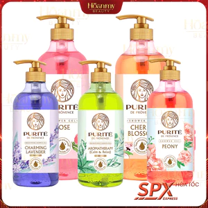 Sữa Tắm Thiên Nhiên Purité Hoa Anh Đào | Hoa Hồng 1.1L