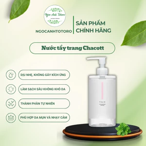 Tẩy trang Chacott bản limited/ bản thường video mua hàng ảnh bên cạnh