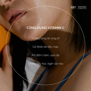 Serum Vitamin C AAP Dưỡng Sáng Mờ Thâm Sạm Giúp Làm Đều Màu Da Chống Oxy Hoá Advanced Clinicals 52ml
