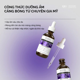 Serum HA Dưỡng Ẩm Sâu Giúp Phục Hồi Da Căng Mọng Advanced Clinicals 52ml