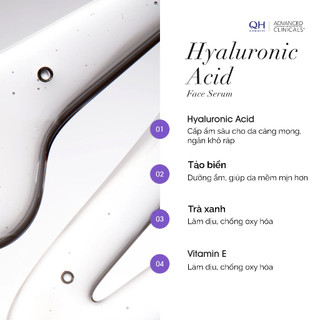 Serum HA Dưỡng Ẩm Sâu Giúp Phục Hồi Da Căng Mọng Advanced Clinicals 52ml