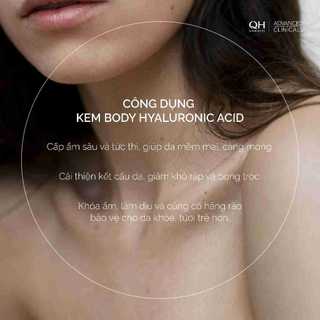 Kem Dưỡng Ẩm Sâu HA Giúp Da Mềm Ẩm Mịn Màng Hyaluronic Acid Body Cream Advanced Clinicals 454g