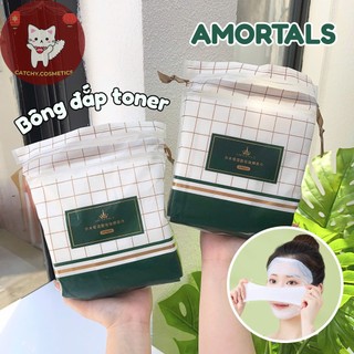 [AMORTALS] Bông Đắp Toner AMORTALS Mặt Lưới Co Giãn Lotion Mask Mềm Mịn (240 Miếng)