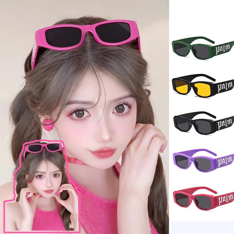 Kính Mát Hình Chữ Nhật Chống Tia UV400 Thời Trang Cho Nữ Kính Mát Nhiều Màu Sắc