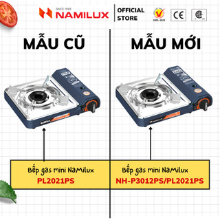 Bếp Gas Mini Du Lịch Cao Cấp NaMilux NH-P3012PS/MLN-202PS /Van Ngắt Gas An Toàn 2 Cấp - Giải Pháp Chống Nổ/Chính Hãng