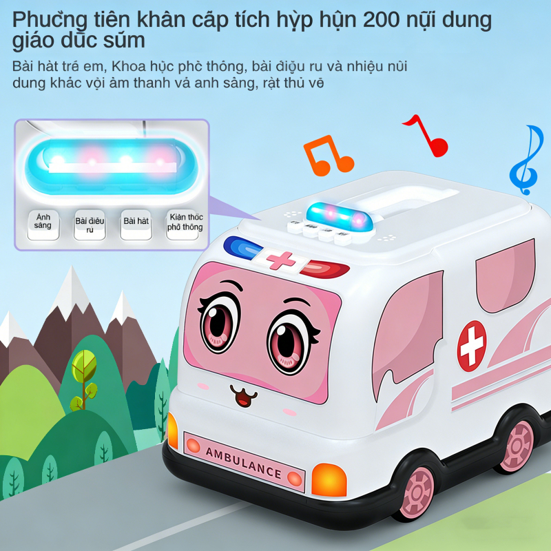 Bộ 60 Món Đồ Chơi Bác Sĩ Cho Bé Gái Hộp Y Tế Mô Phỏng Đồ Chơi Bác Sĩ Y Tá Cứu Thương Nhập Vai Đồ Chơi Trẻ Em