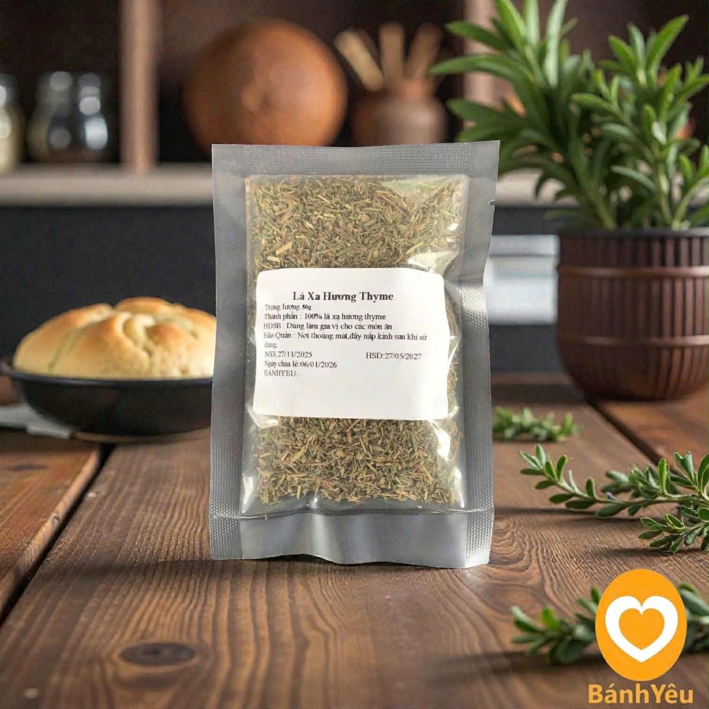 Lá Xạ Hương Thyme Khô 50g – Gia vị thảo mộc dùng cho chế biến món ăn
