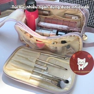 [GUOXIAONIU] Túi Đựng Đồ Makeup Guoxiaoniu Nhiều Ngăn Tiện Lợi Đi Du Lịch