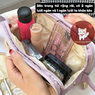 [GUOXIAONIU] Túi Đựng Đồ Makeup Guoxiaoniu Nhiều Ngăn Tiện Lợi Đi Du Lịch