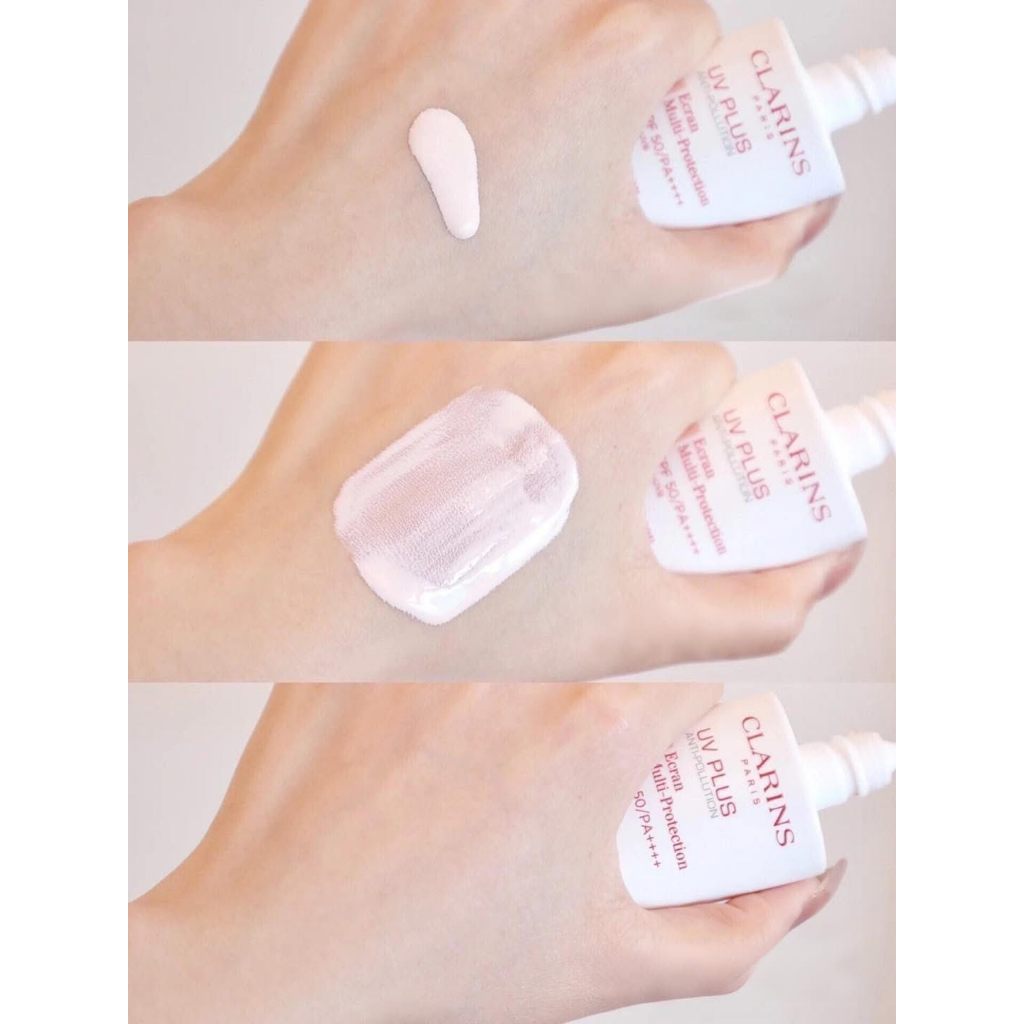 (link cũ bị xóa) Kem chống nắng Clarin UV hồng Rosy Glow 50ml