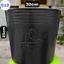 Chậu nhựa đen C12 Liên An ( 32×26 ) Chậu nhựa đen mềm xuất khẩu chất liệu HPDE loại dày