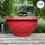 Chậu nhựa T28 dày dặn hàng xuất khẩu ( ngang 27 cao 13 ) chậu hoa trồng cây