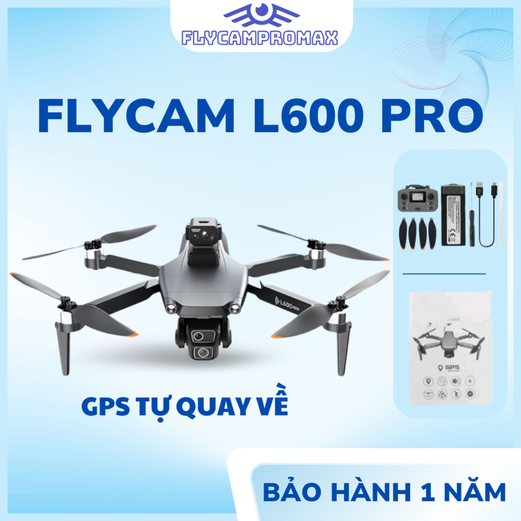 Flycam l600 pro max cao cấp, máy bay điều khiển từ xa độ nét cao, bay ...