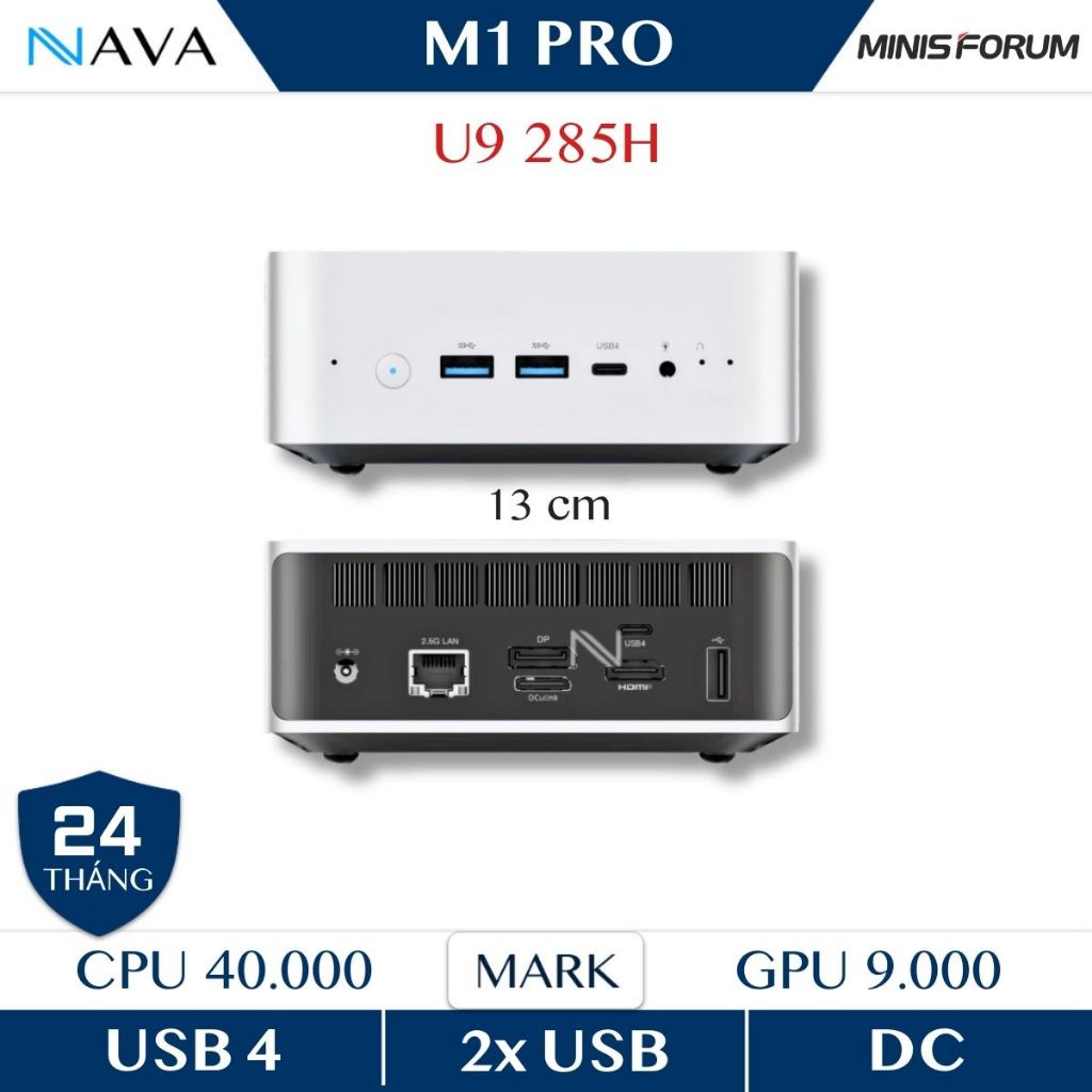 Minisforum M1 PRO Ultra9 285H - Mini PC hiệu năng cao, CPU Intel Core ...