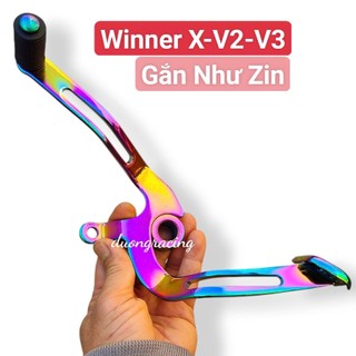 Cần Số Kiểu V CNC Titan – Độ Đẹp, Sang Xe – Gắn Được Nhiều Dòng Xe - Phụ Tùng Xe Máy caoduongracing