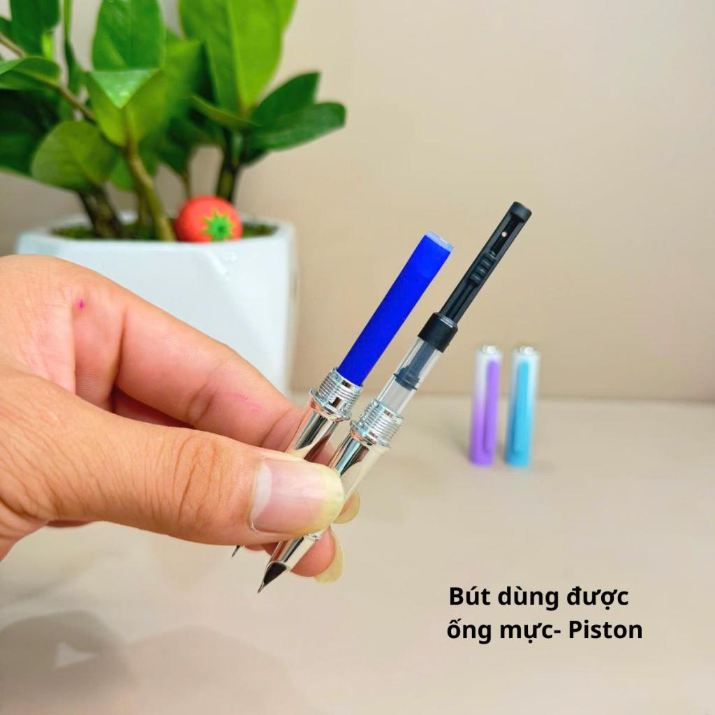 Bút Máy Xóa Được Yiren T-07 Mẫu 2026 - Ngòi Mài 0.38mm , Viết Êm Siêu Bền Màu Pastel Dễ Thương