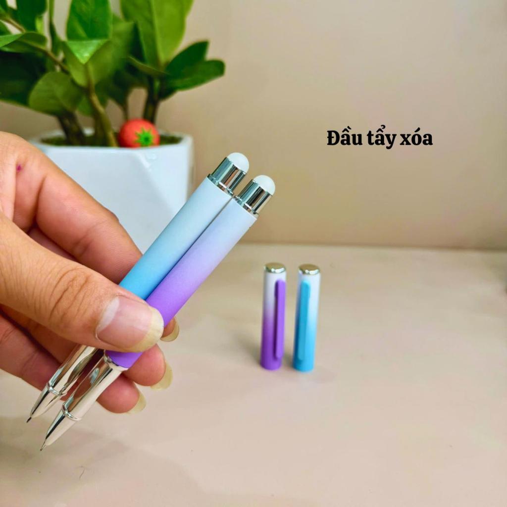 Bút Máy Xóa Được Yiren T-07 Mẫu 2026 - Ngòi Mài 0.38mm , Viết Êm Siêu Bền Màu Pastel Dễ Thương