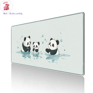 ( TẶNG SET 10 KHẨU TRANG) Miếng lót chuột Nơ Hồng Liti 80x30 hoạt hình dễ thương chống nước cực êm Meili Store