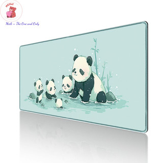 ( TẶNG SET 10 KHẨU TRANG) Miếng lót chuột Vịt Peace nJoy 80x30 hoạt hình dễ thương chống nước cực êm Meili Store