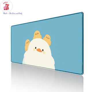 ( TẶNG SET 10 KHẨU TRANG) Miếng lót chuột Nơ Hồng Liti 80x30 hoạt hình dễ thương chống nước cực êm Meili Store