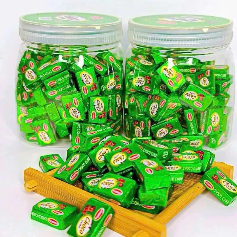 [1 Hộp] Kẹo Cube Sữa Ca Cao Milo Choco Kẹo Vuông Socola Béo Bùi Thơm Ngon Bổ Sung Năng Lượng