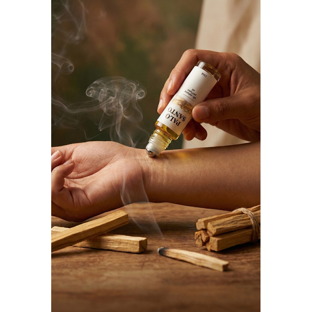 Tinh dầu nước hoa lăn Palo Santo