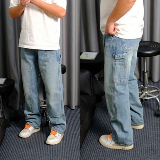 Quần Double Knee Jean dáng suông phom rộng