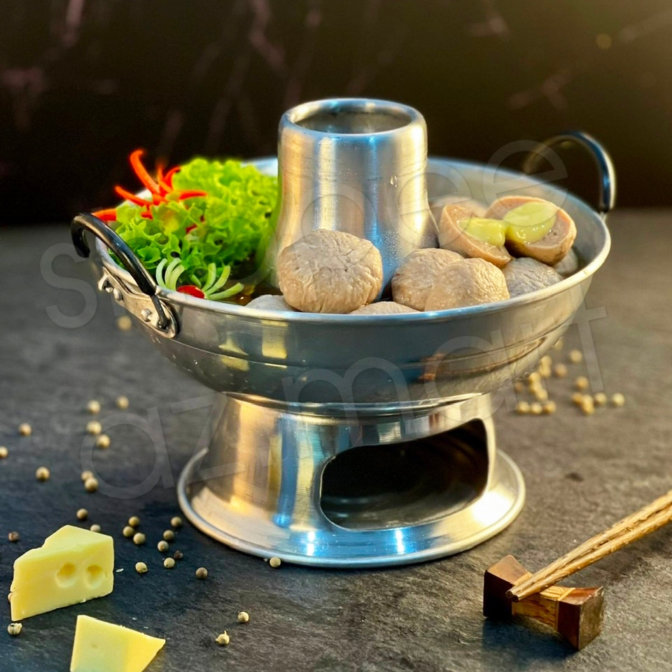 Bò Viên Nhân Phô Mai Viên Thả Lẩu Cao Cấp Malaysia CB