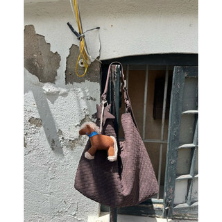 Túi Ecoday Suede Woven Tote Bag - Fullbox Chính Hãng