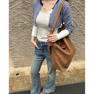 Túi Ecoday Suede Woven Tote Bag - Fullbox Chính Hãng