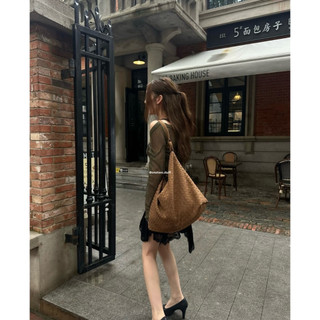 Túi Ecoday Suede Woven Tote Bag - Fullbox Chính Hãng