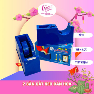 Combo 2 hộp cắt băng keo để bàn Dân Hoa - dùng bó hoa tiện lợi, nhanh chóng, dễ thao tác