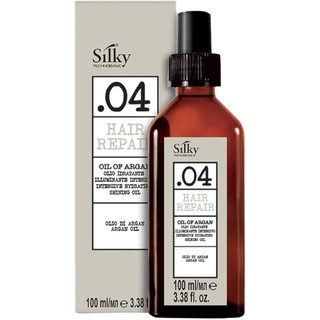 Tinh dầu phục hồi tóc hư tổn Silky Argan Oil 100ml [ TN ]