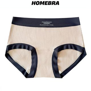 Quần lót nữ cotton gân tăm dày dặn thoáng khí cạp cao tôn dáng gợi cảm in chữ xinh xắn cá tính L5246