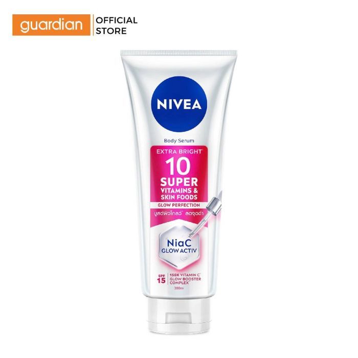 Dưỡng Thể Tinh Chất Vitamin C Hỗ Trợ Sáng Da Spf50 Nivea 320ml