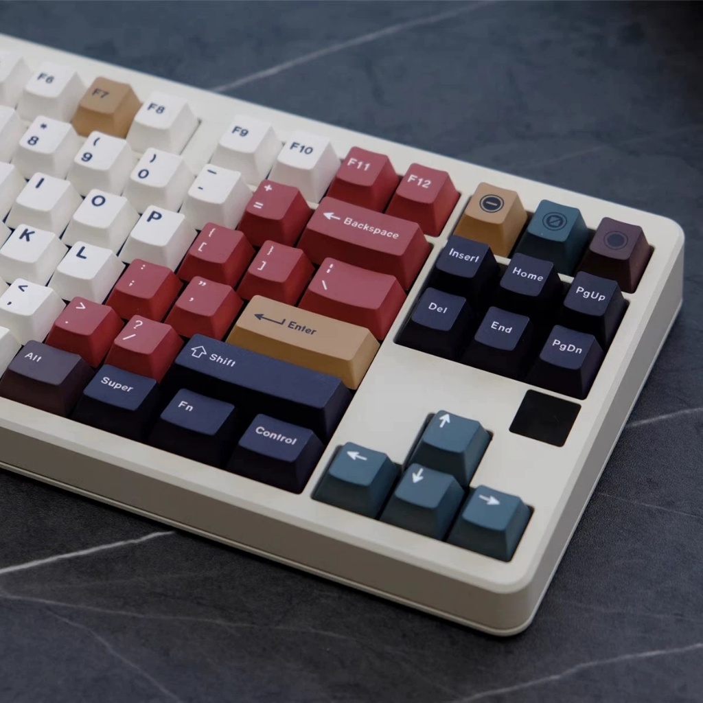 Keycap ST Retro Mixed Lights - Song ngữ | Chất liệu PBT | Profile Cherry | Keyboard Studio | BigBuy360 - bigbuy360.vn
