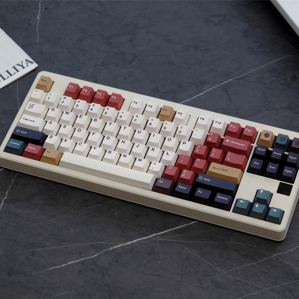Keycap ST Retro Mixed Lights - Song ngữ | Chất liệu PBT | Profile Cherry | Keyboard Studio