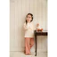 Nous Kid Bộ quần áo dài, bộ nỉ, bộ thu đông bé gái in hình dễ thương cho bé từ 15-23kg