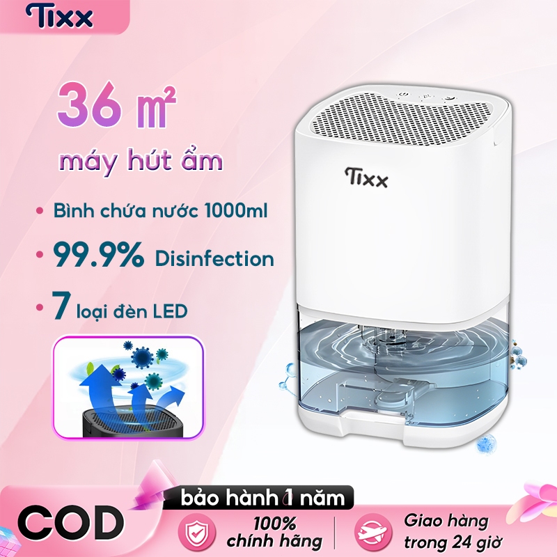 TIXX máy hút ẩm gia đình 1L 36W Máy Hút Ẩm Mini máy hút ẩm máy hút ẩm không khí